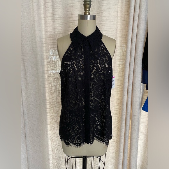 L’agence Daisie Black lace blouse - Picture 2 of 12